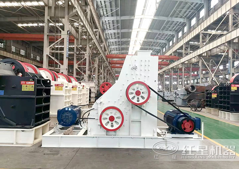 煤矸石雙級(jí)粉碎機(jī)，外觀設(shè)計(jì)精美大氣
