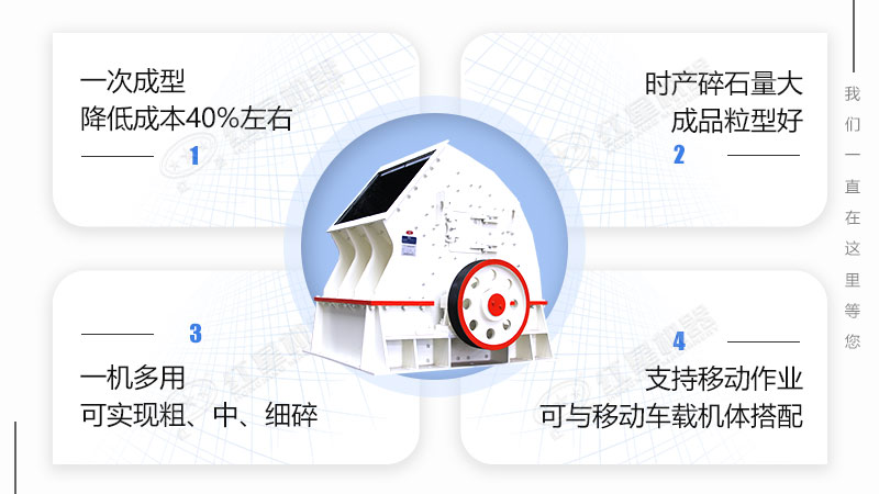 錘式沙石破碎機型號全，破碎能力強