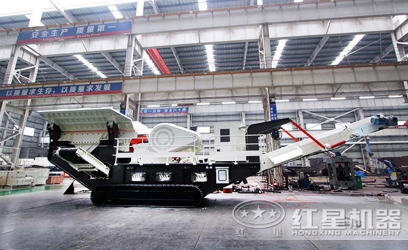 履帶式移動打砂機