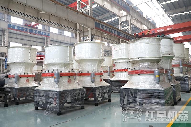 圓錐破碎機，石頭中碎設備，適合硬物料