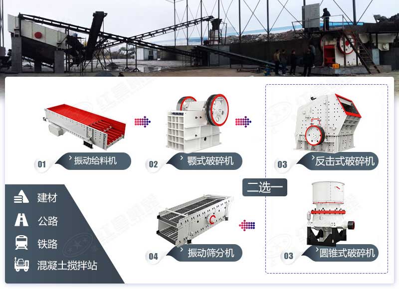 石料廠常用加工設(shè)備