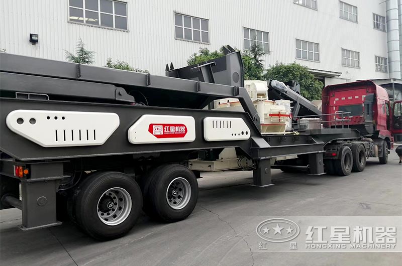 必須要做顏值與實(shí)力并存的機(jī)車制沙機(jī)——HX移動(dòng)制砂機(jī)，就是美！
