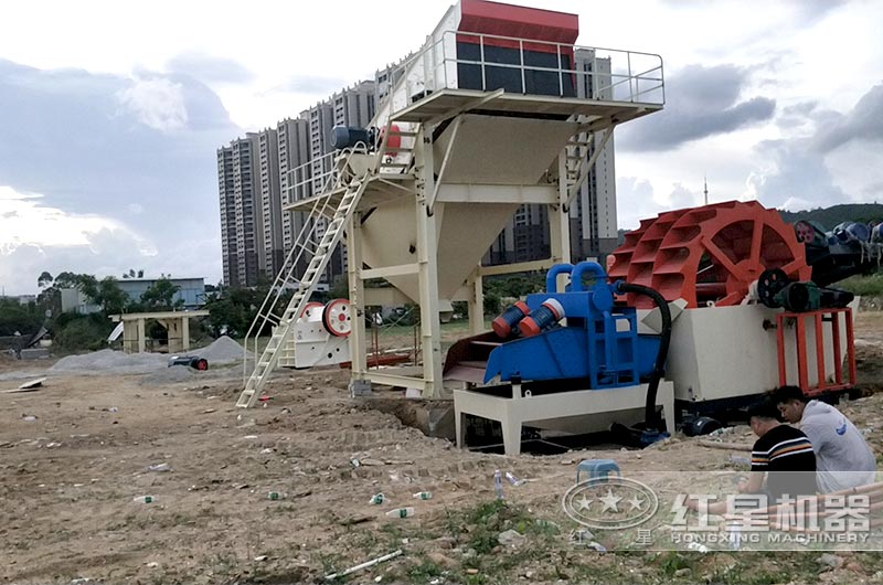 新建砂石廠配備細沙回收一體機