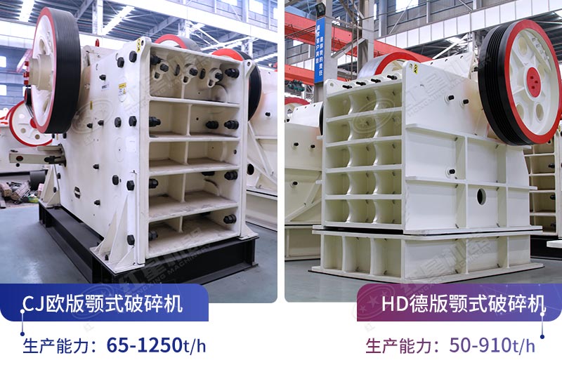 HD和CJ系列顎式破碎機設(shè)備