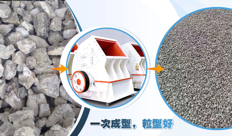 重錘式沙石場(chǎng)設(shè)備，一次成型減少成本